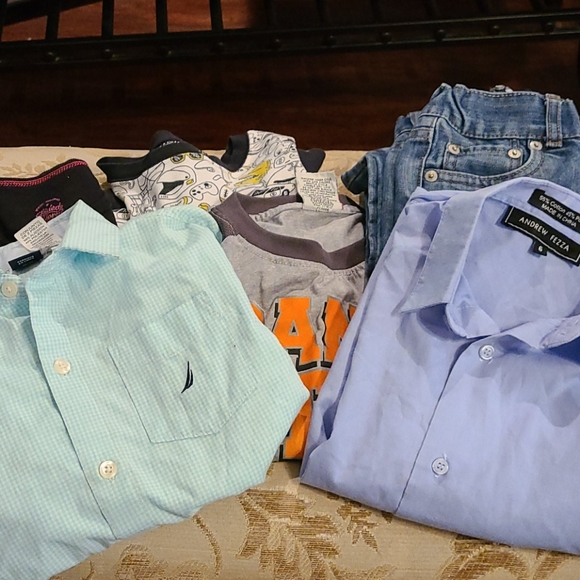 Andrew Fezza Other - boys set/lot of 5 shirts/tops, size 6/7